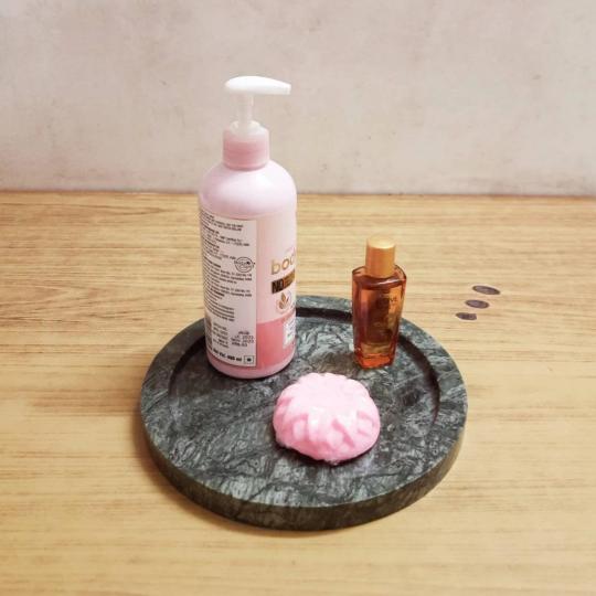 Luxury Round Marble Tray  